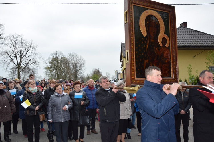 Powitanie ikony MB Częstochowskiej w Grochowie