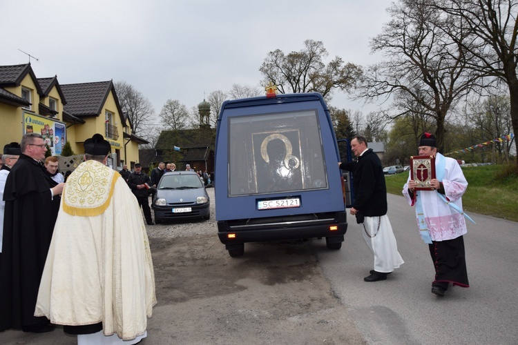 Powitanie ikony MB Częstochowskiej w Grochowie