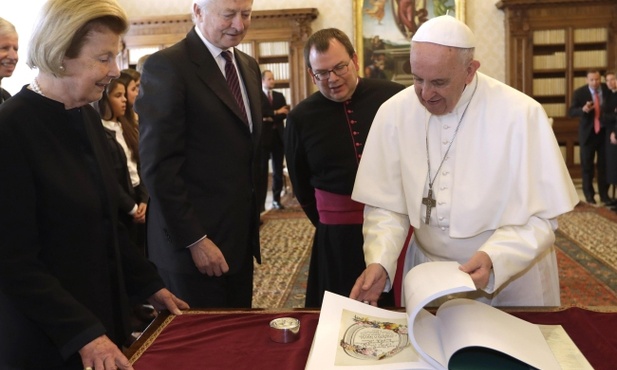 Franciszek przyjął księcia Liechtensteinu