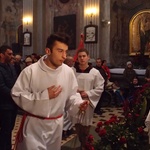 Wprowadzenie relikwii św. Faustyny i św. Jana Pawła II do kościoła św. Piotra w Lublinie