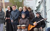 Koronka do Bożego Miłosierdzia na rynku w Koszalinie