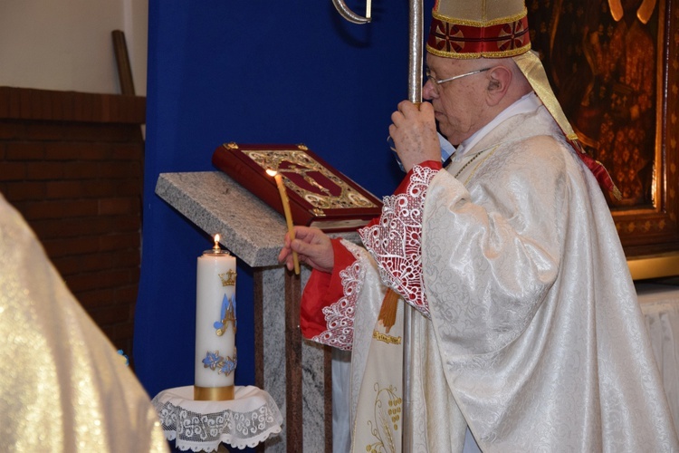 Powitanie ikony MB Częstochowskiej w Kutnie-Dybowie