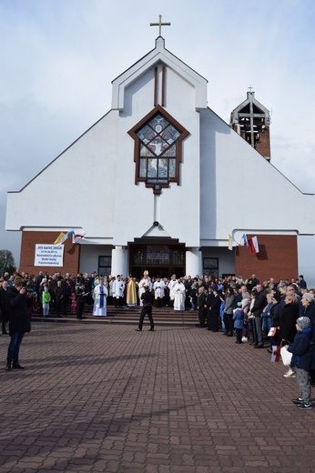 Powitanie ikony MB Częstochowskiej w Kutnie-Dybowie