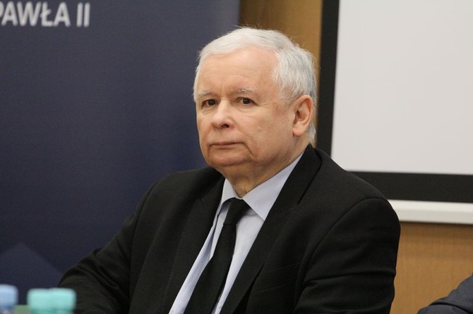 Jarosław Kaczyński na KUL 