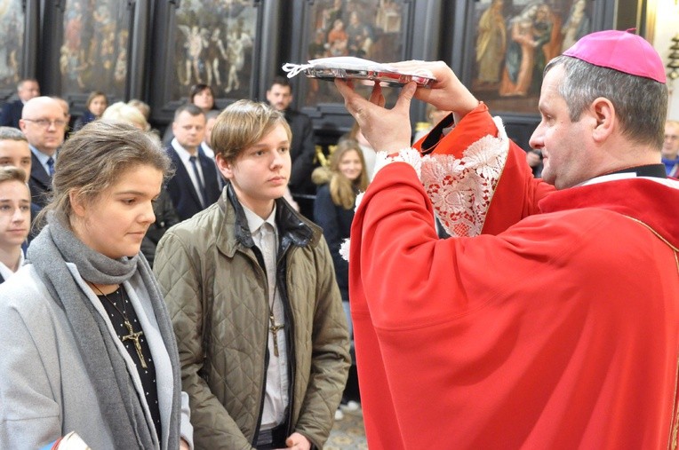 Bierzmowanie w bazylice św. Mikołaja w Bochni