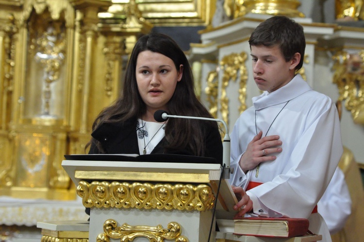 Bierzmowanie w bazylice św. Mikołaja w Bochni