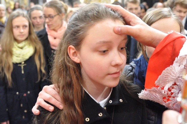Bierzmowanie w bazylice św. Mikołaja w Bochni