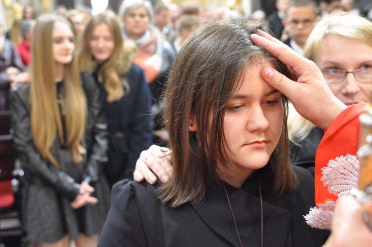 Bierzmowanie w bazylice św. Mikołaja w Bochni