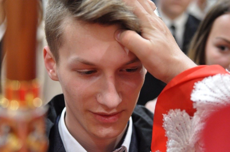 Bierzmowanie w bazylice św. Mikołaja w Bochni