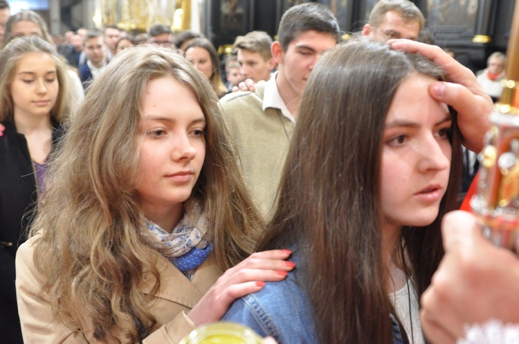 Bierzmowanie w bazylice św. Mikołaja w Bochni