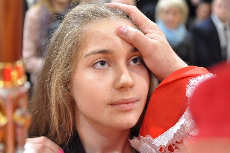 Bierzmowanie w bazylice św. Mikołaja w Bochni