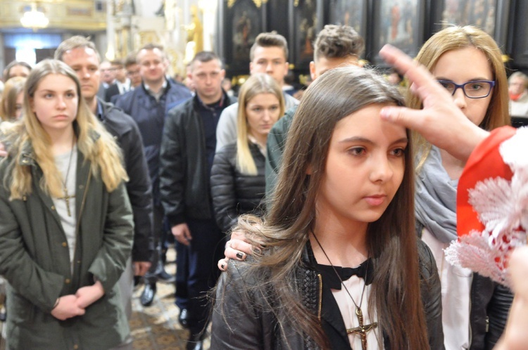 Bierzmowanie w bazylice św. Mikołaja w Bochni