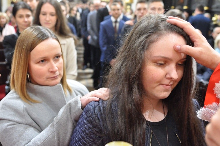 Bierzmowanie w bazylice św. Mikołaja w Bochni