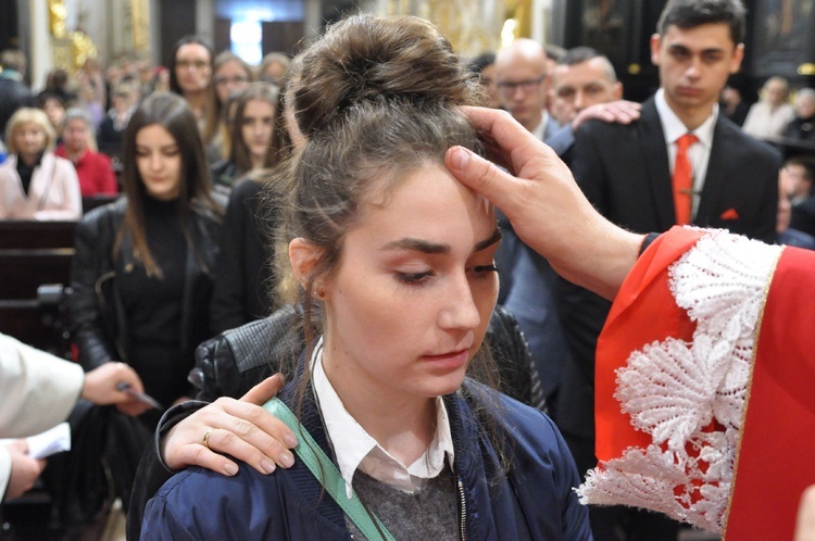 Bierzmowanie w bazylice św. Mikołaja w Bochni