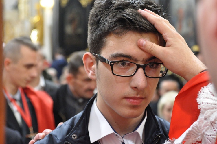 Bierzmowanie w bazylice św. Mikołaja w Bochni