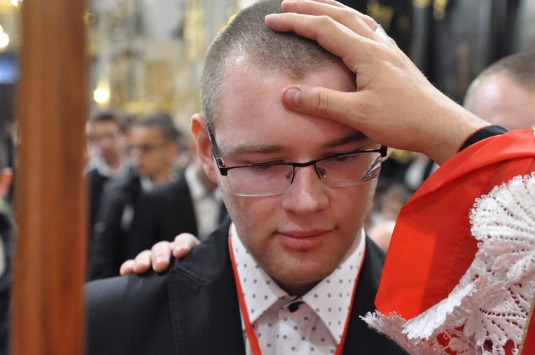 Bierzmowanie w bazylice św. Mikołaja w Bochni