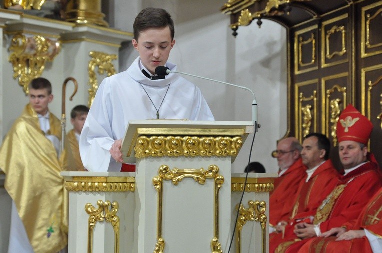 Bierzmowanie w bazylice św. Mikołaja w Bochni