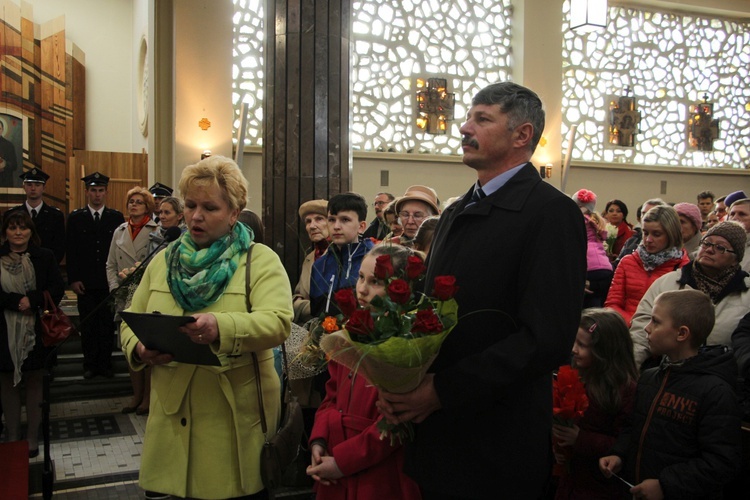 Powitanie ikony MB Częstochowskiej w Kutnie-Woźniakowie