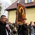 Powitanie ikony MB Częstochowskiej w Kutnie-Woźniakowie