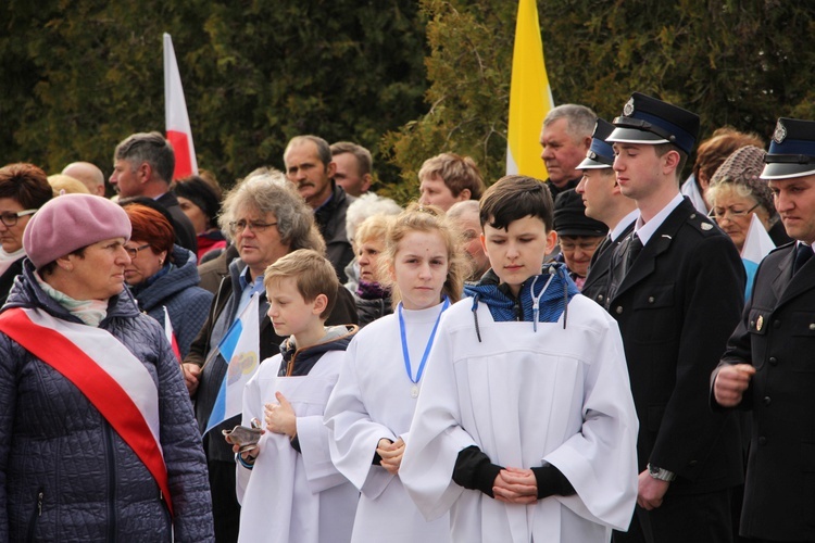 Powitanie ikony MB Częstochowskiej w Kutnie-Woźniakowie