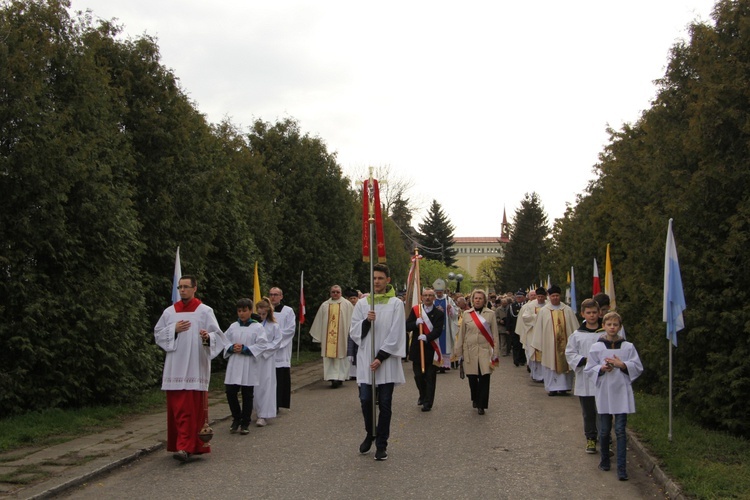 Powitanie ikony MB Częstochowskiej w Kutnie-Woźniakowie