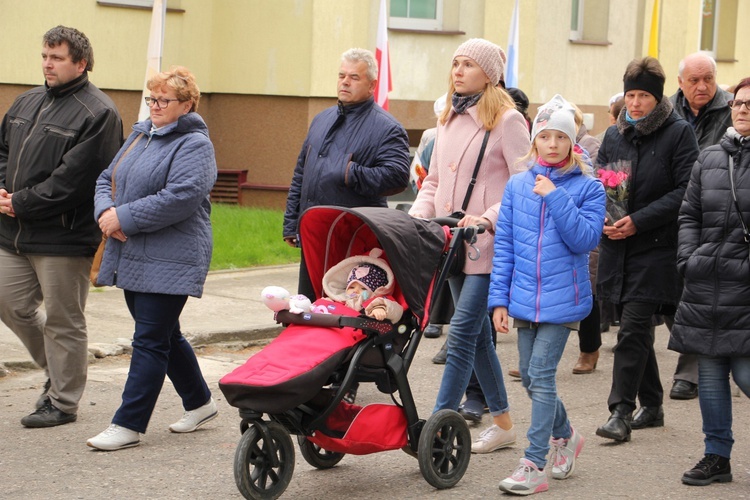 Powitanie ikony MB Częstochowskiej w Kutnie-Woźniakowie