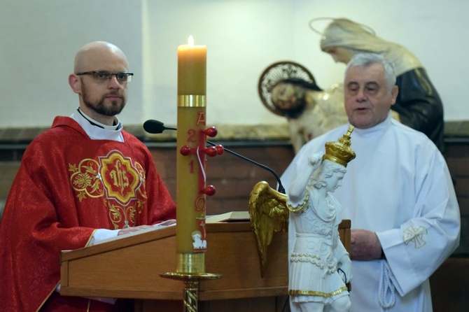 Msza św. ks. Romana Tomaszczuka przed nowicjatem