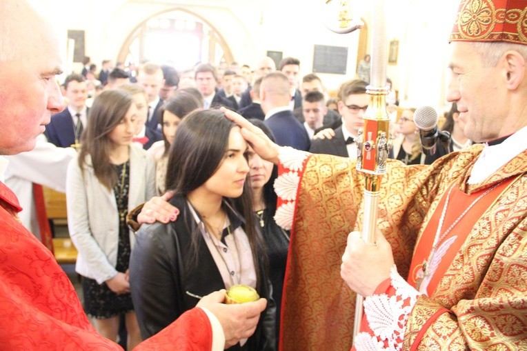 Bierzmowanie w Marcinkowicach