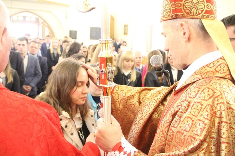 Bierzmowanie w Marcinkowicach