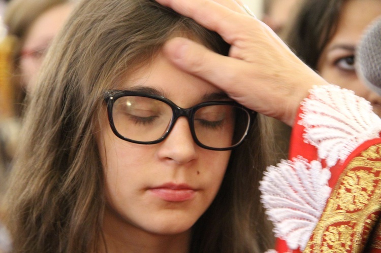 Bierzmowanie w Marcinkowicach