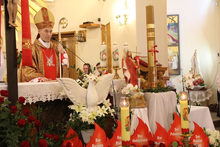 Bierzmowanie w Marcinkowicach