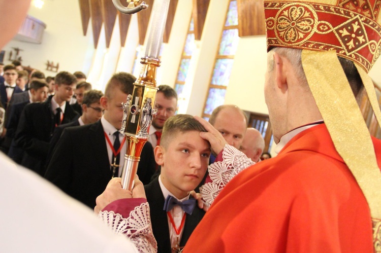 Bierzmowanie w Tęgoborzu