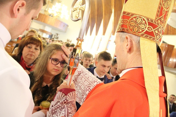 Bierzmowanie w Tęgoborzu