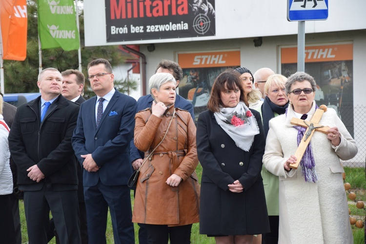 Powitanie ikony MB Częstochowskiej w parafii św. Jadwigi w Kutnie