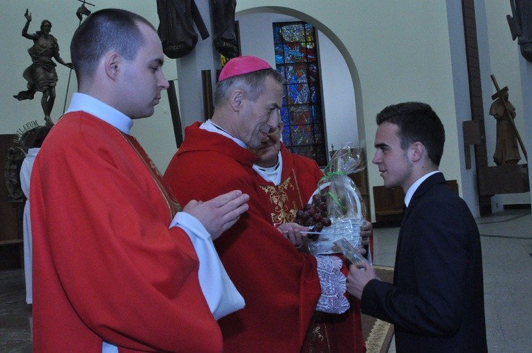 Bierzmowanie w kościele pw. św. Pawła w Bochni