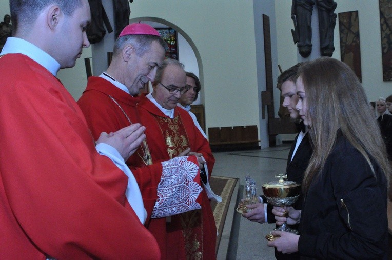 Bierzmowanie w kościele pw. św. Pawła w Bochni