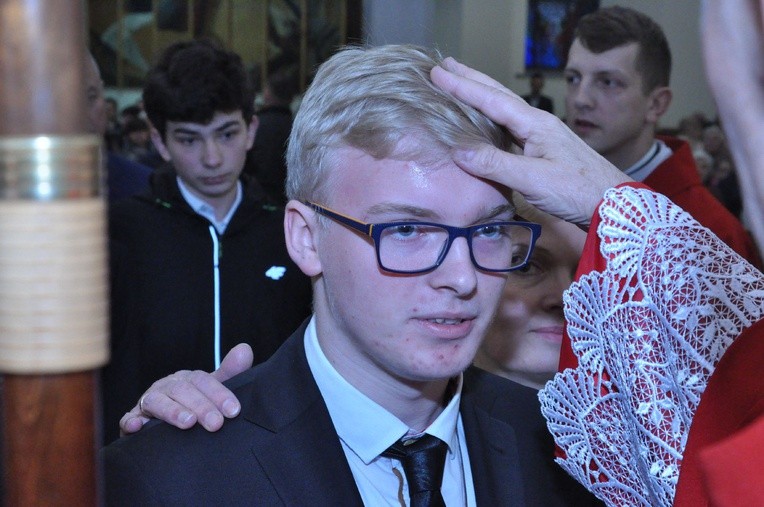 Bierzmowanie w kościele pw. św. Pawła w Bochni