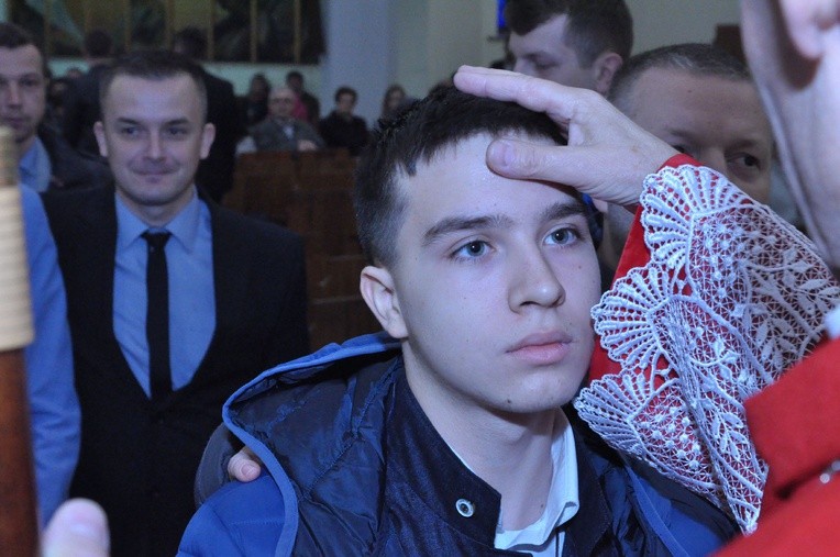 Bierzmowanie w kościele pw. św. Pawła w Bochni