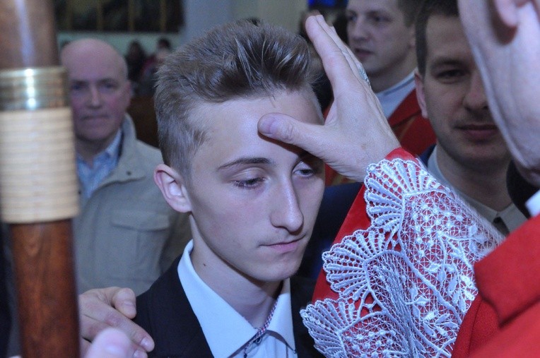 Bierzmowanie w kościele pw. św. Pawła w Bochni