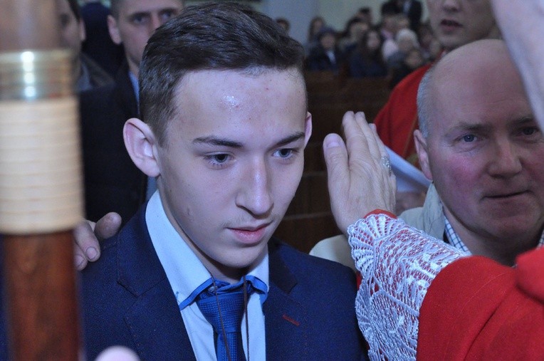 Bierzmowanie w kościele pw. św. Pawła w Bochni