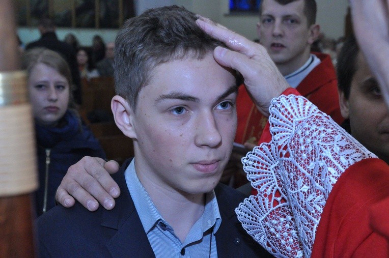 Bierzmowanie w kościele pw. św. Pawła w Bochni