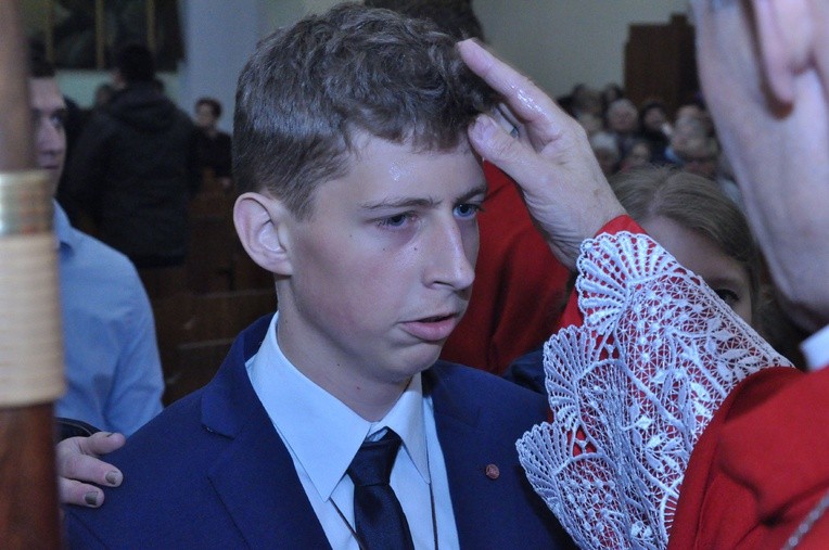 Bierzmowanie w kościele pw. św. Pawła w Bochni