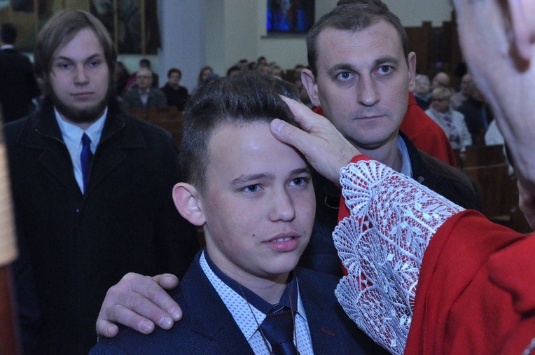 Bierzmowanie w kościele pw. św. Pawła w Bochni