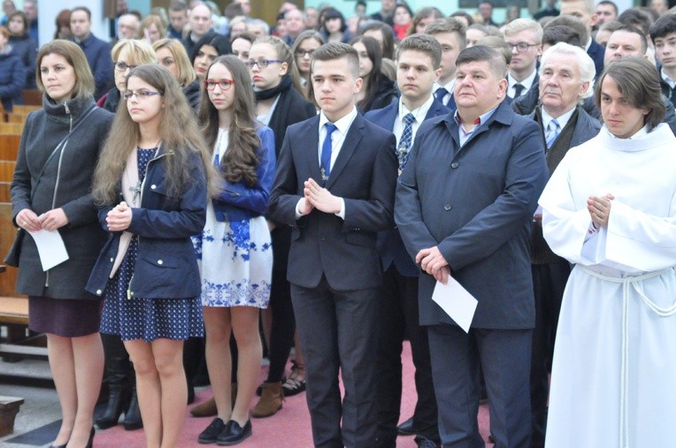 Bierzmowanie w kościele pw. św. Pawła w Bochni