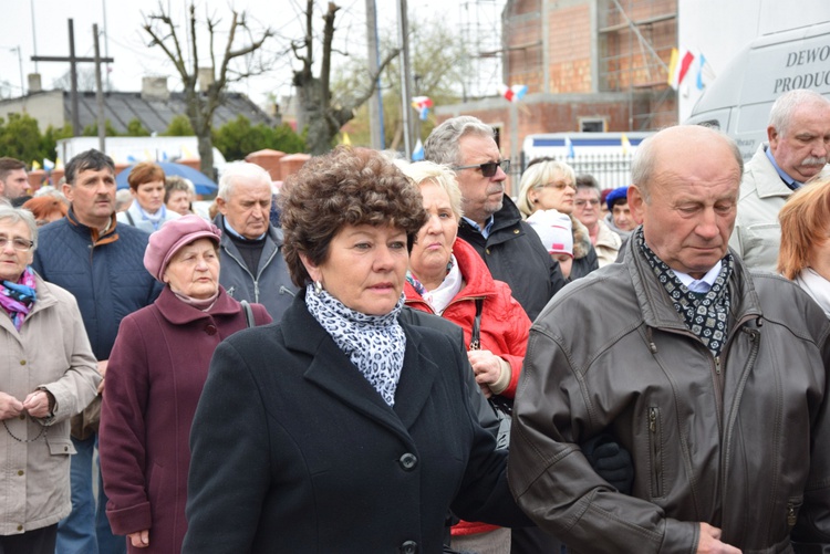 Powitanie ikony MB Częstochowskiej w parafii Błogosławionych Męczenników Kutnowskich