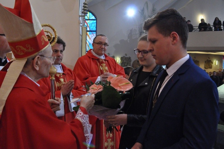 Bierzmowanie w Pustkowie - Osiedlu