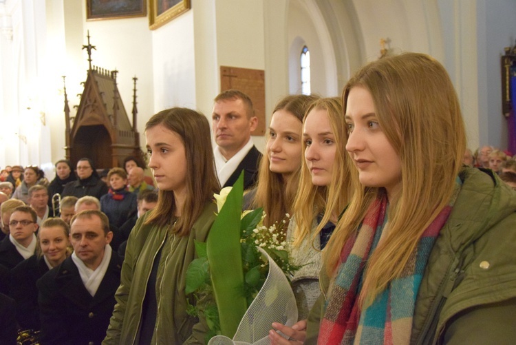 Powitanie ikony MB Częstochowskiej w parafii św. Wawrzyńca w Kutnie