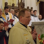 Powitanie ikony MB Częstochowskiej w parafii św. Wawrzyńca w Kutnie