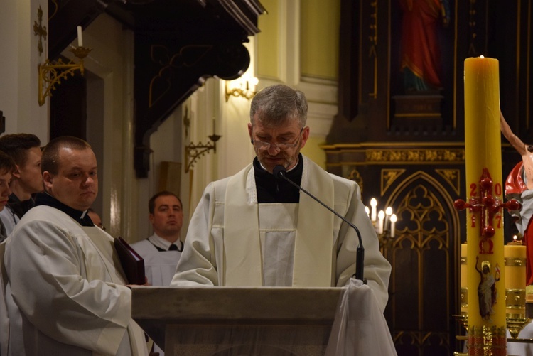 Powitanie ikony MB Częstochowskiej w parafii św. Wawrzyńca w Kutnie