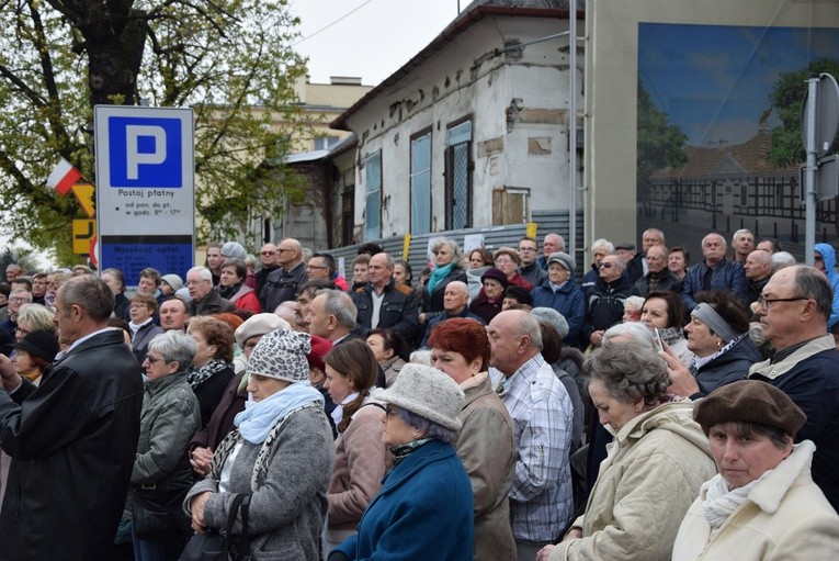 Powitanie ikony MB Częstochowskiej w parafii św. Wawrzyńca w Kutnie